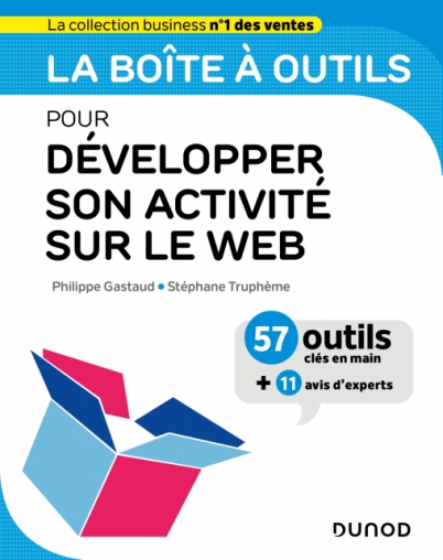 Couverture du livre La boîte à outils pour développer son activité sur le web