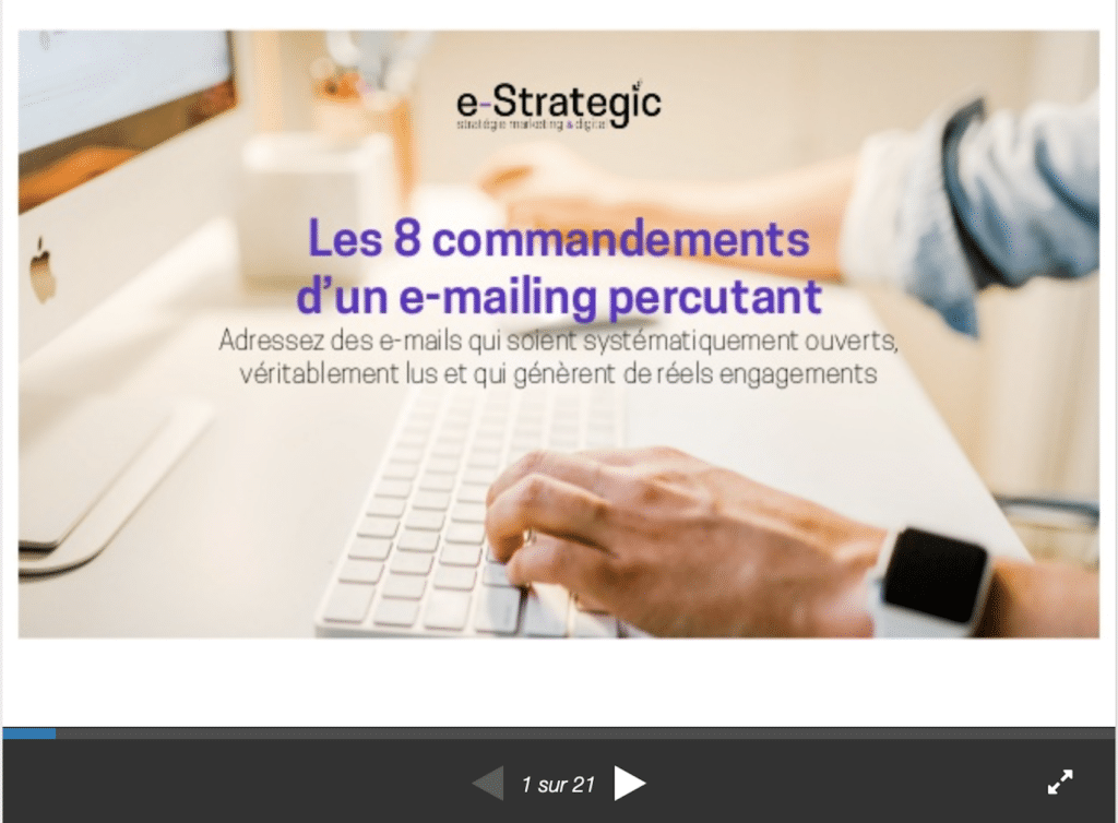 emailings percutants slideshare