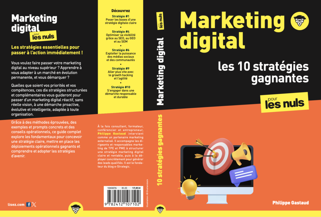 10 Stratégies Gagnantes Marketing Digital - Philippe Gastaud  - Stratégie Marketing Digital